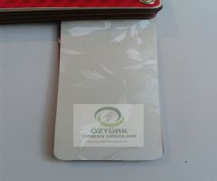 Beyaz Yaprak Parlak Panel